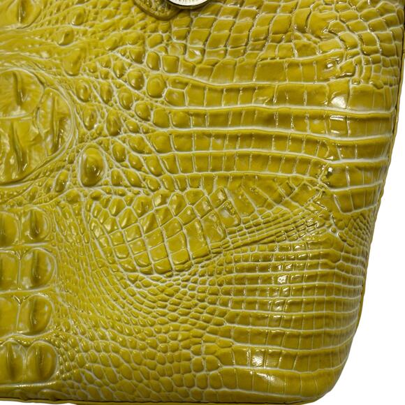 Brahmin Medium Asher Tote Bag Shoulder Bag Buttercup Melbourne Yellow - Picture 7 of 14